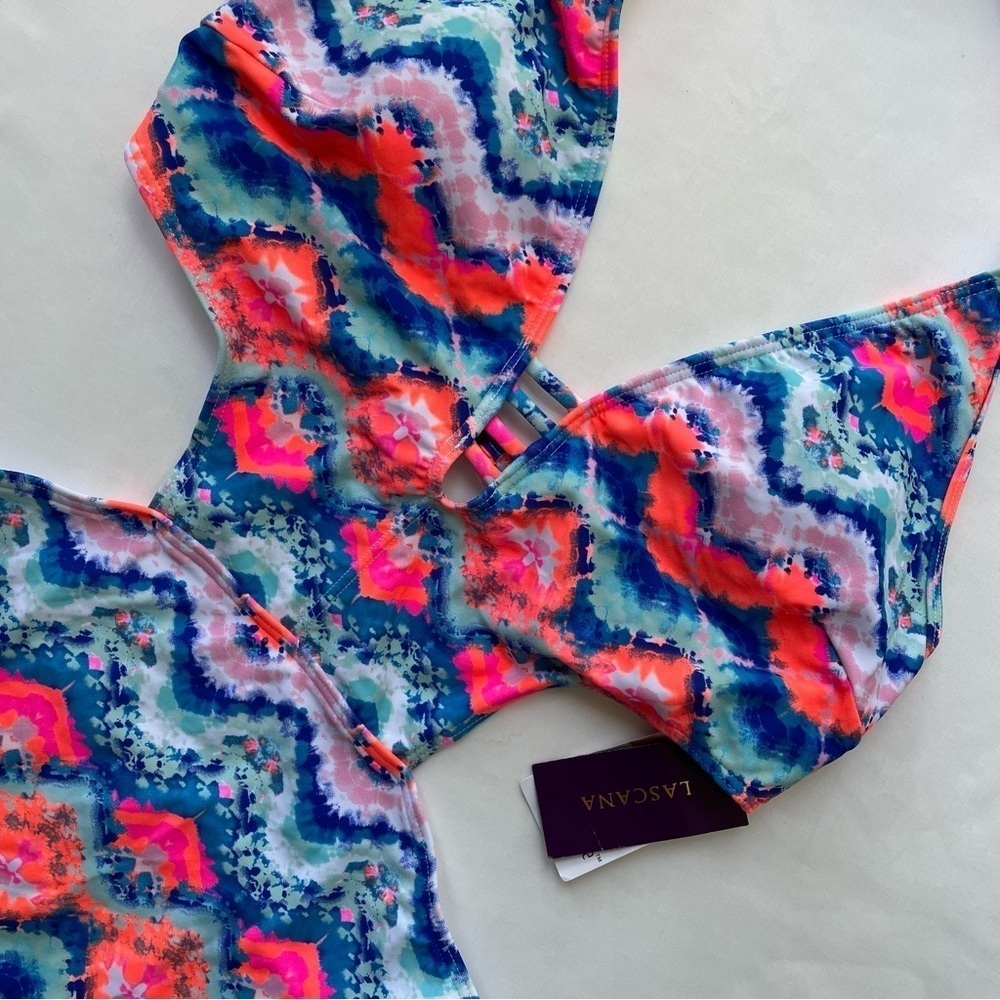 NWT Lascana Cutout Monokini One-Piece Bathing Suit Size 8